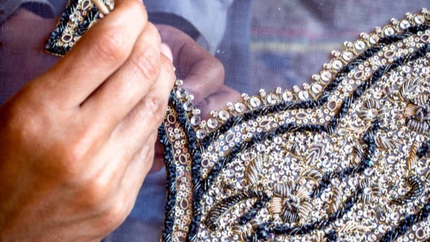 Zardozi handwork